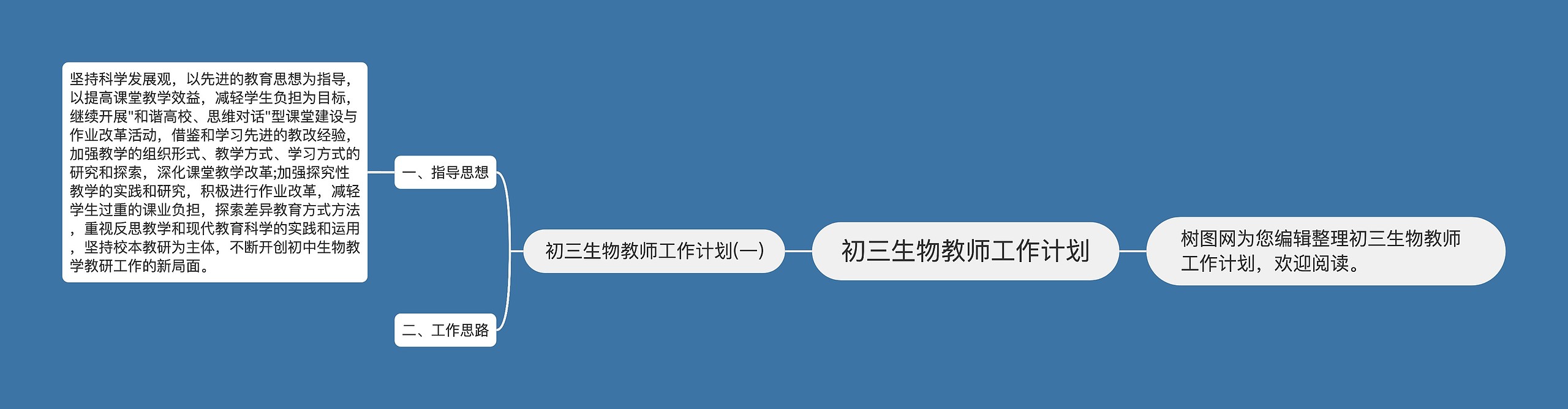 初三生物教师工作计划