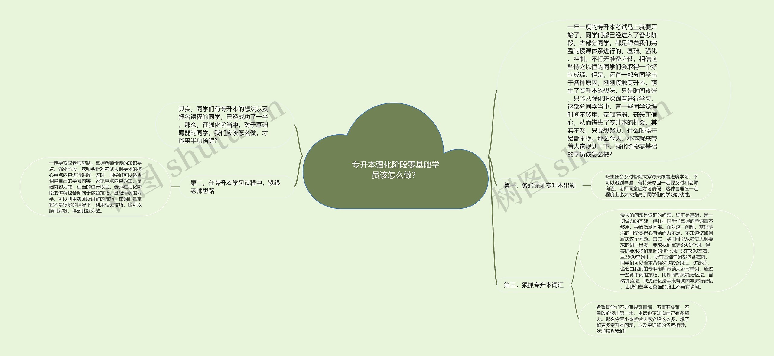 专升本强化阶段零基础学员该怎么做？