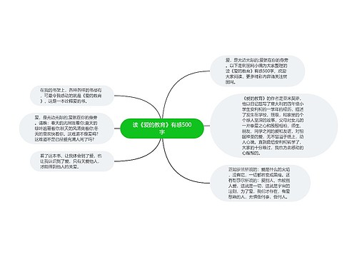 读《爱的教育》有感500字