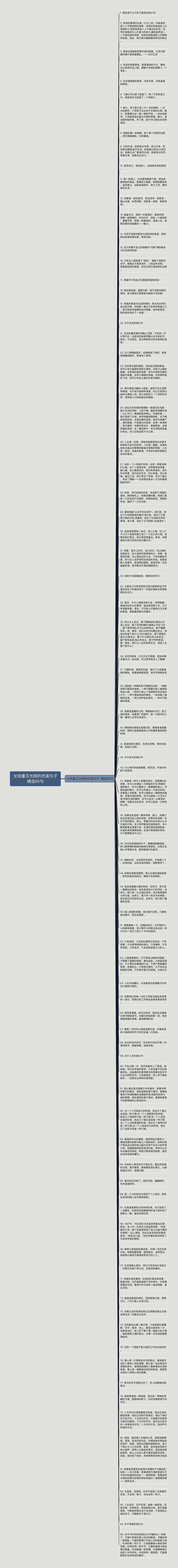 女孩重见光明的优美句子精选85句