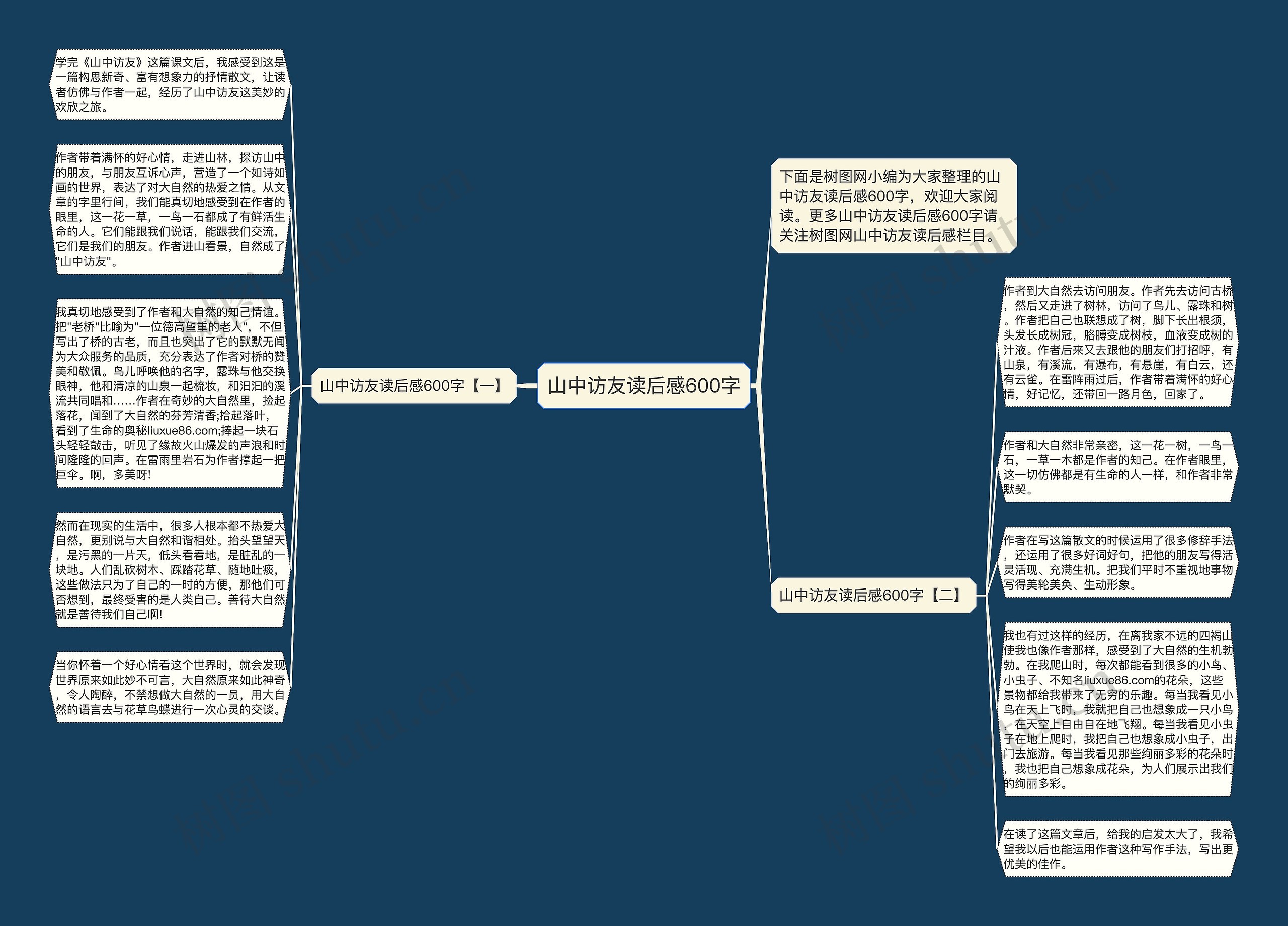 山中访友读后感600字