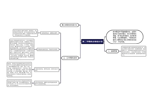 第二学期政史地组计划