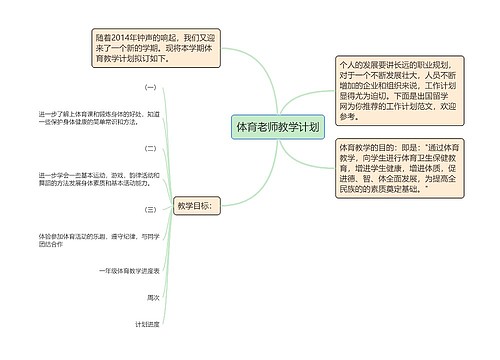 体育老师教学计划