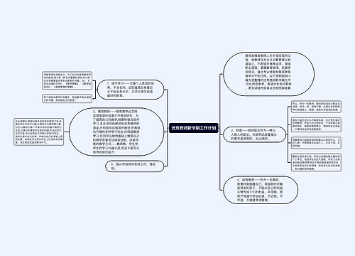 优秀教师新学期工作计划