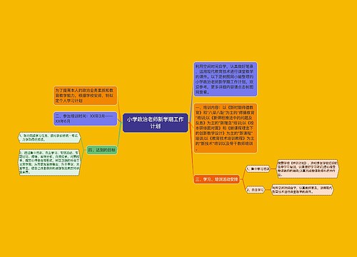 小学政治老师新学期工作计划