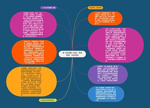 读《名贤集》有感：得荣思辱，处安思危