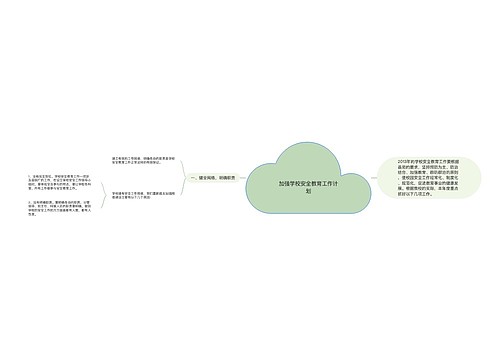 加强学校安全教育工作计划