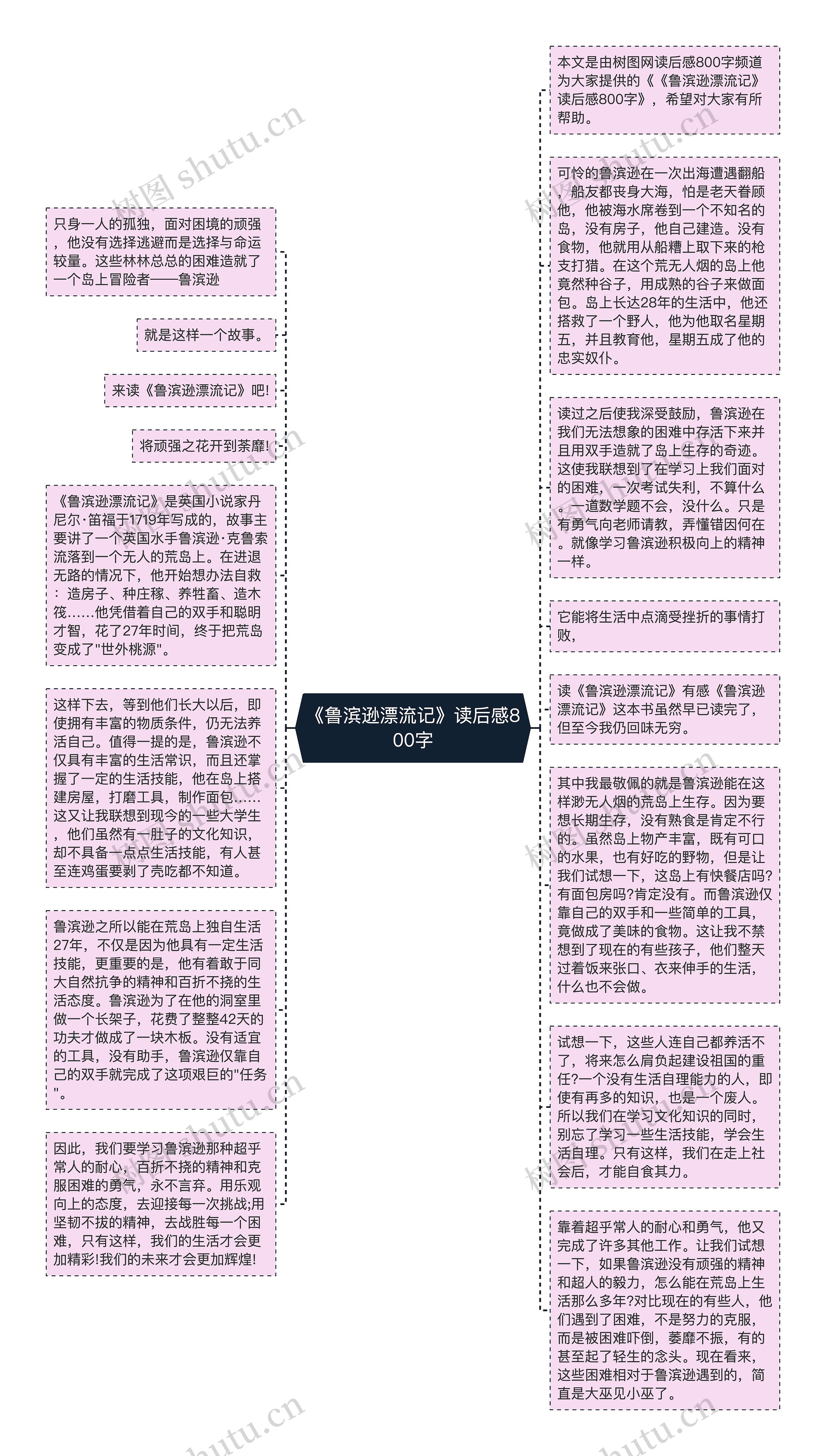 《鲁滨逊漂流记》读后感800字