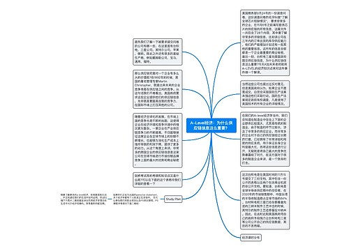 A-Level经济：为什么供应链信息这么重要？