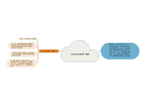 小学生安全教育广播稿