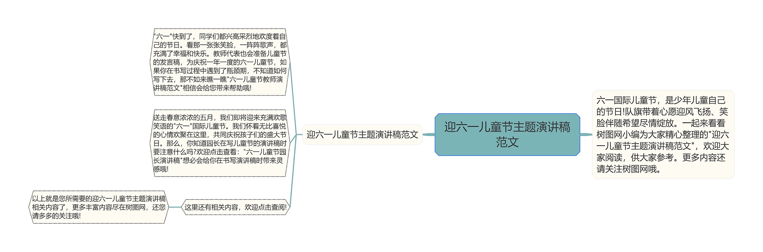 迎六一儿童节主题演讲稿范文