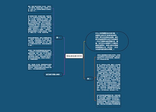 根鸟读后感300字