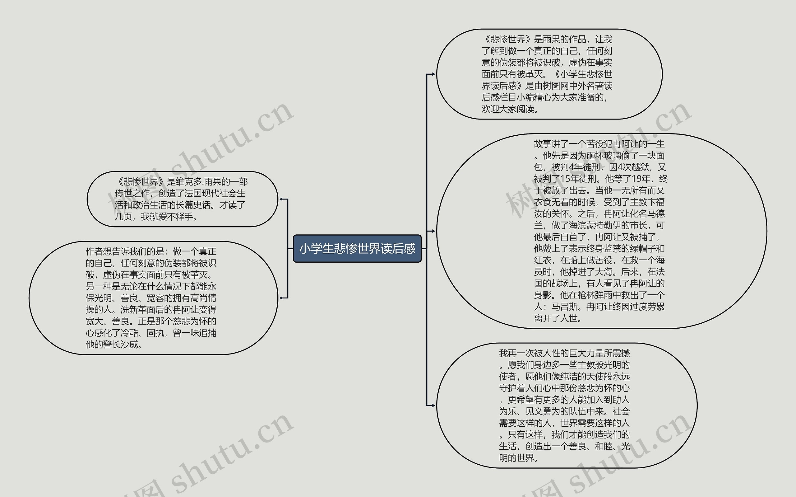 小学生悲惨世界读后感