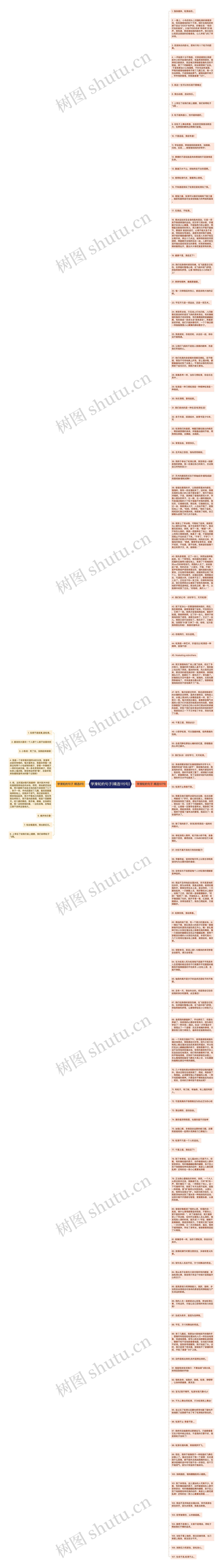 学滑轮的句子(精选115句)思维导图