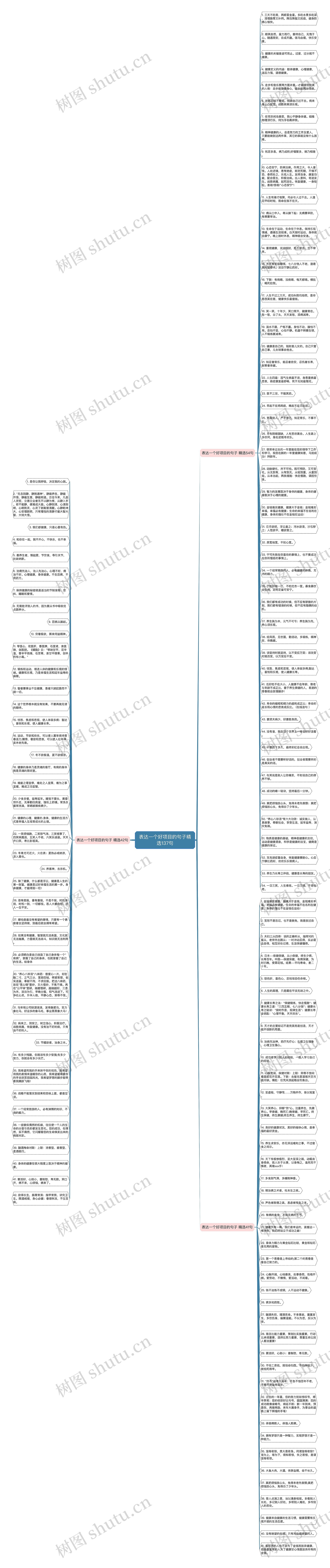 表达一个好项目的句子精选137句思维导图