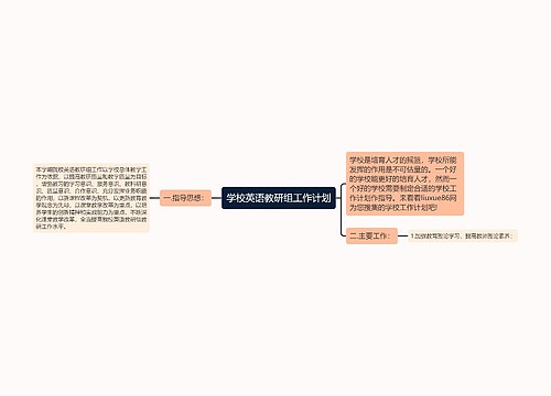 学校英语教研组工作计划