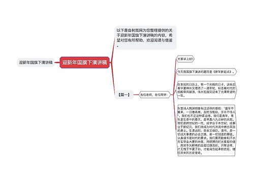 迎新年国旗下演讲稿