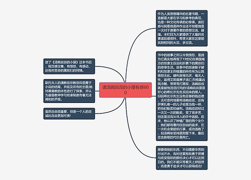 读汤姆叔叔的小屋有感600