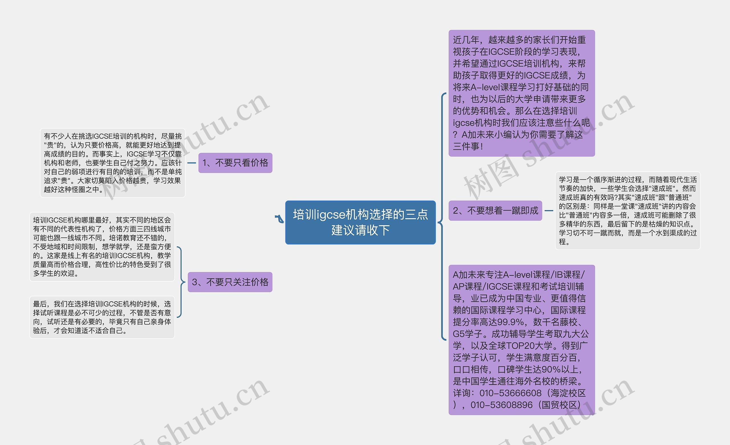 培训igcse机构选择的三点建议请收下