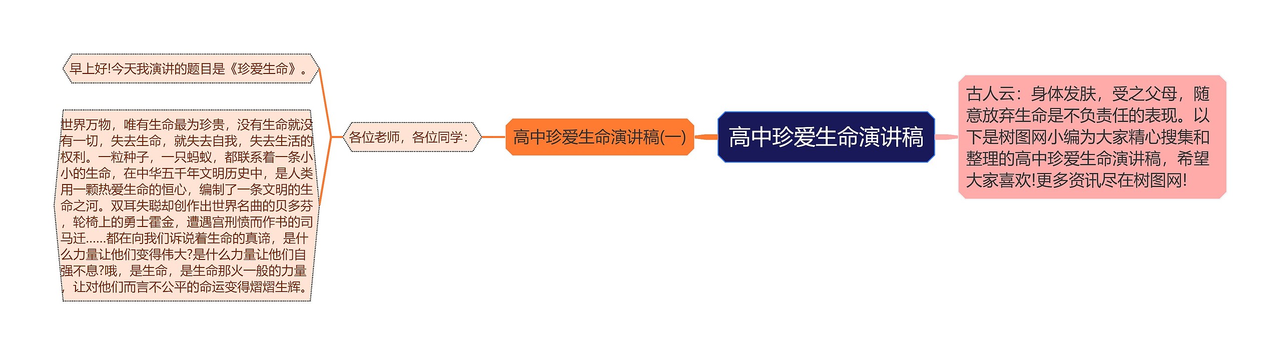 高中珍爱生命演讲稿