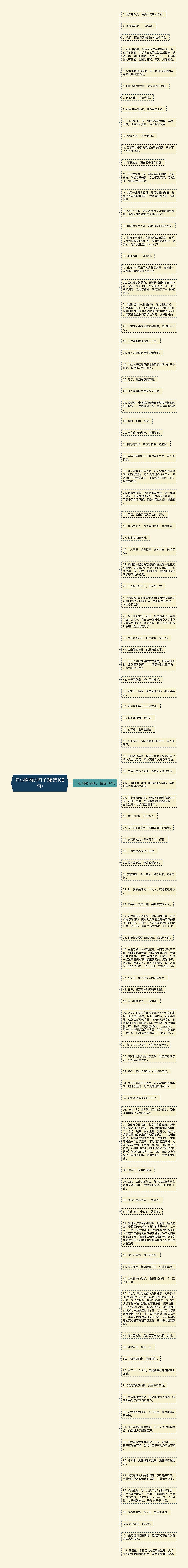开心购物的句子(精选102句)思维导图