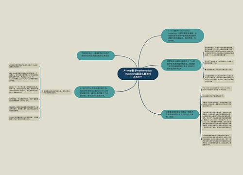 A-level数学mathematical modelling题怎么解答才不丢分？