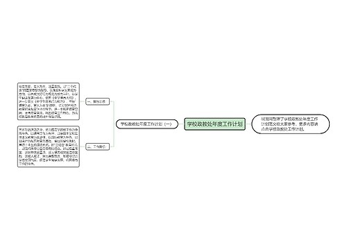 学校政教处年度工作计划