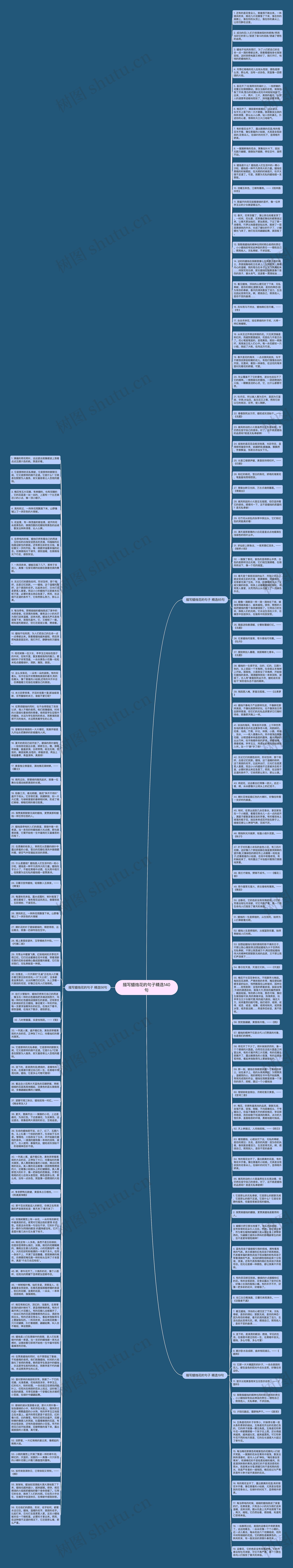 描写蜡烛花的句子精选140句思维导图
