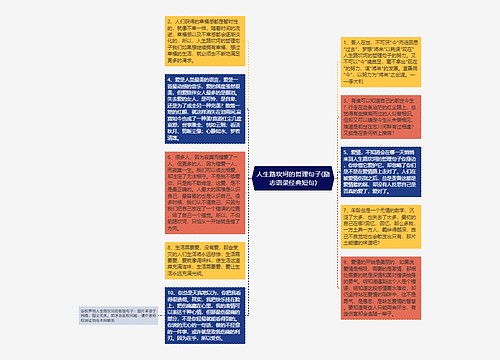 人生路坎坷的哲理句子(励志语录经典短句)