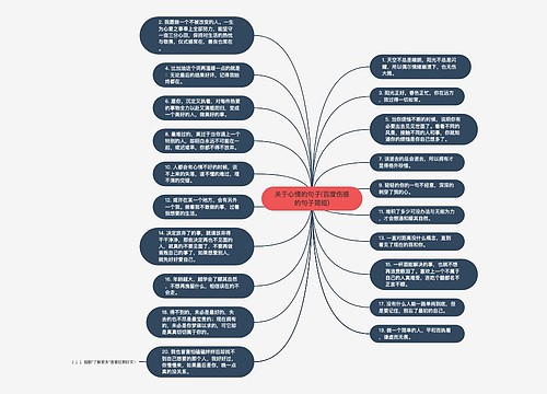 关于心情的句子(百度伤感的句子简短)