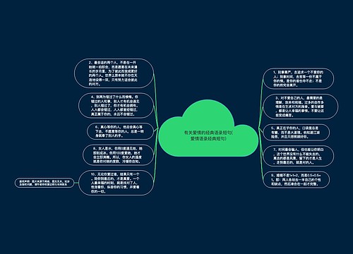 有关爱情的经典语录短句(爱情语录经典短句)