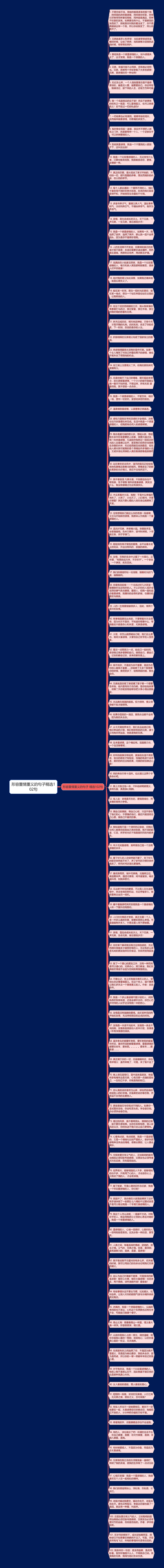 形容重情重义的句子精选102句思维导图