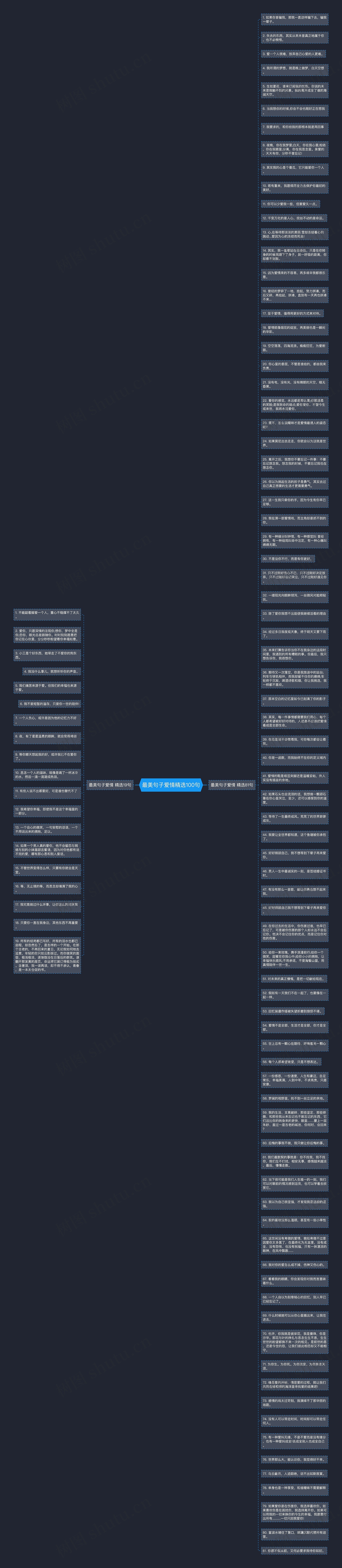 最美句子爱情精选100句