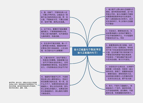 奋斗正能量句子微信(早安奋斗正能量的句子)