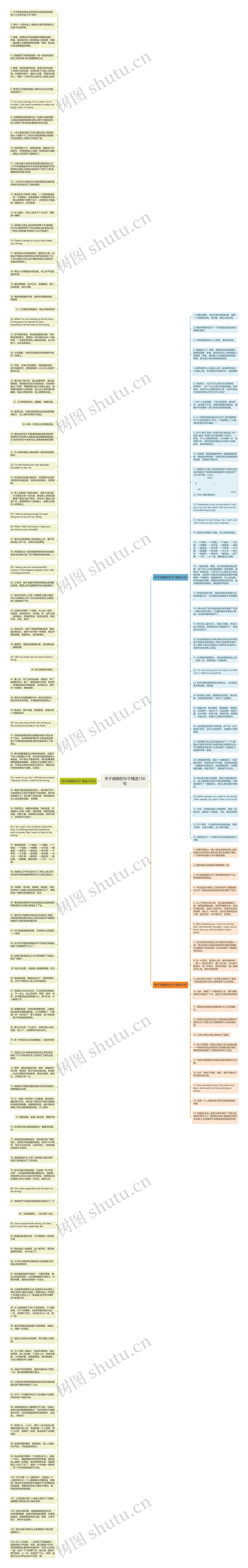 关于肩膀的句子精选156句思维导图