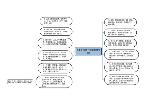 优美爱情句子(唯美爱情文案)