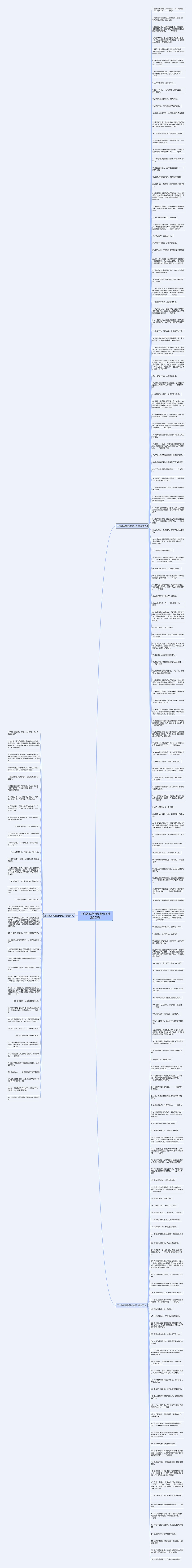 工作效率高的经典句子精选205句思维导图