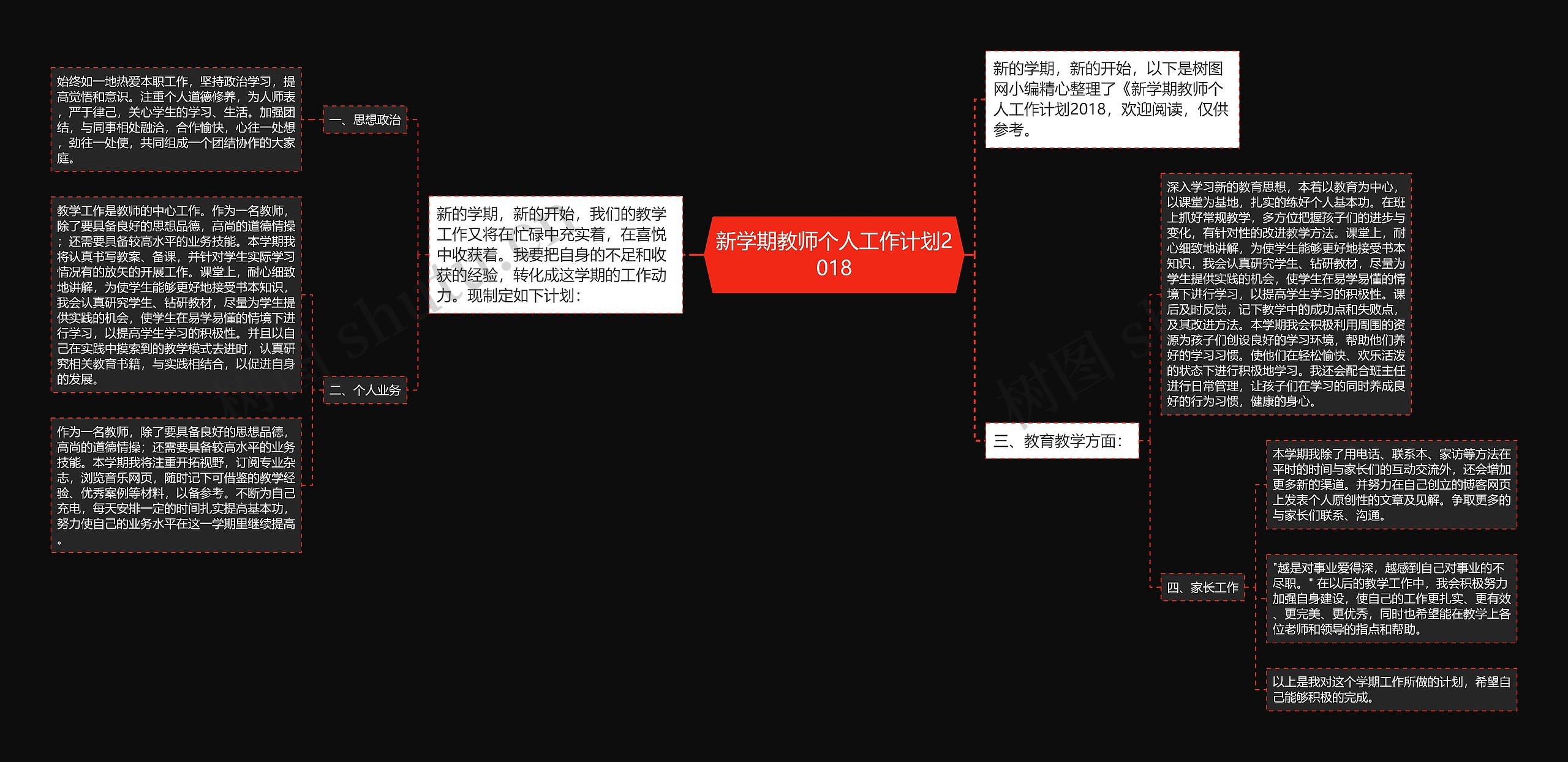 新学期教师个人工作计划2018