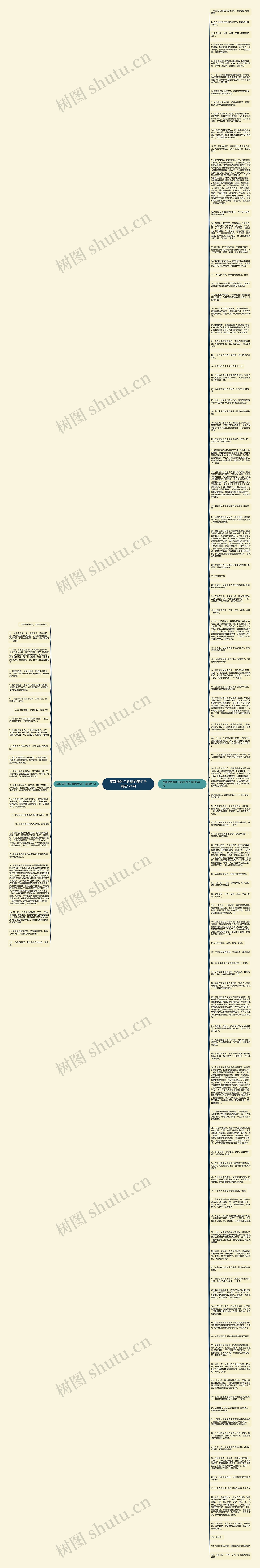 李森祥的台阶里的美句子精选124句思维导图