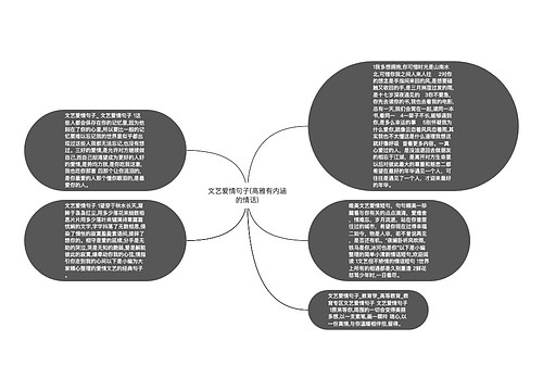 文艺爱情句子(高雅有内涵的情话)