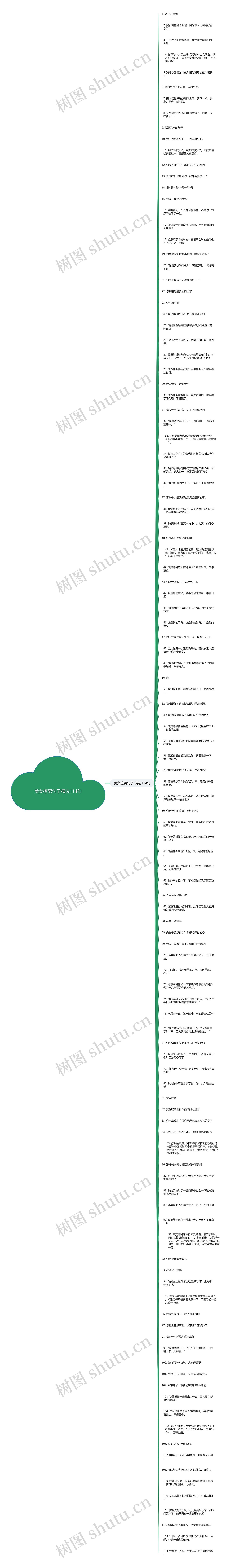 美女撩男句子精选114句