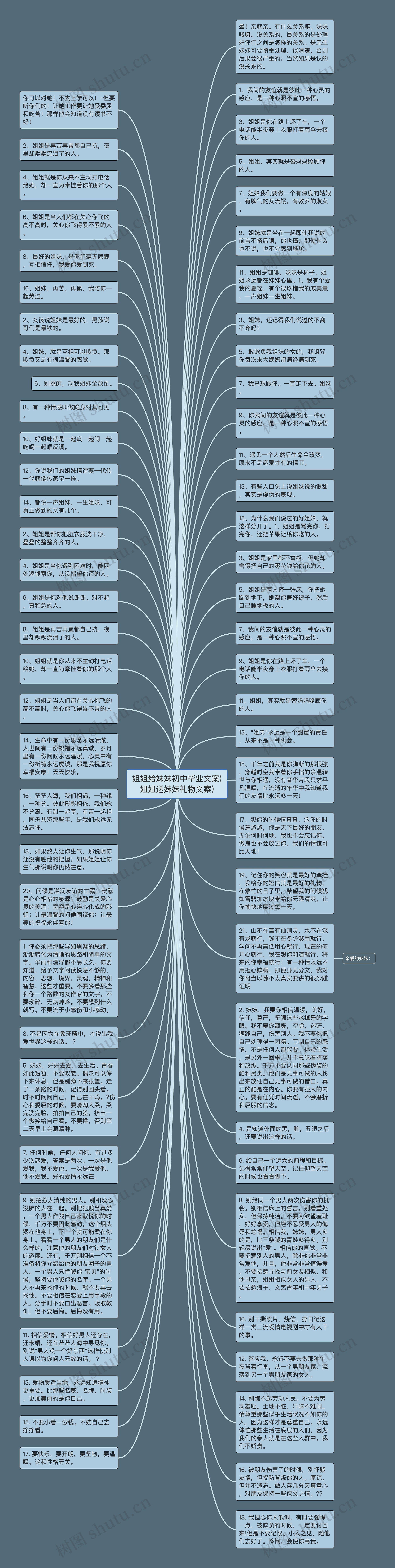 姐姐给妹妹初中毕业文案(姐姐送妹妹礼物文案)