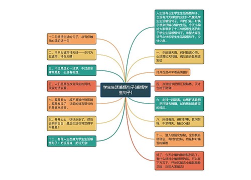 学生生活感悟句子(感悟学生句子)