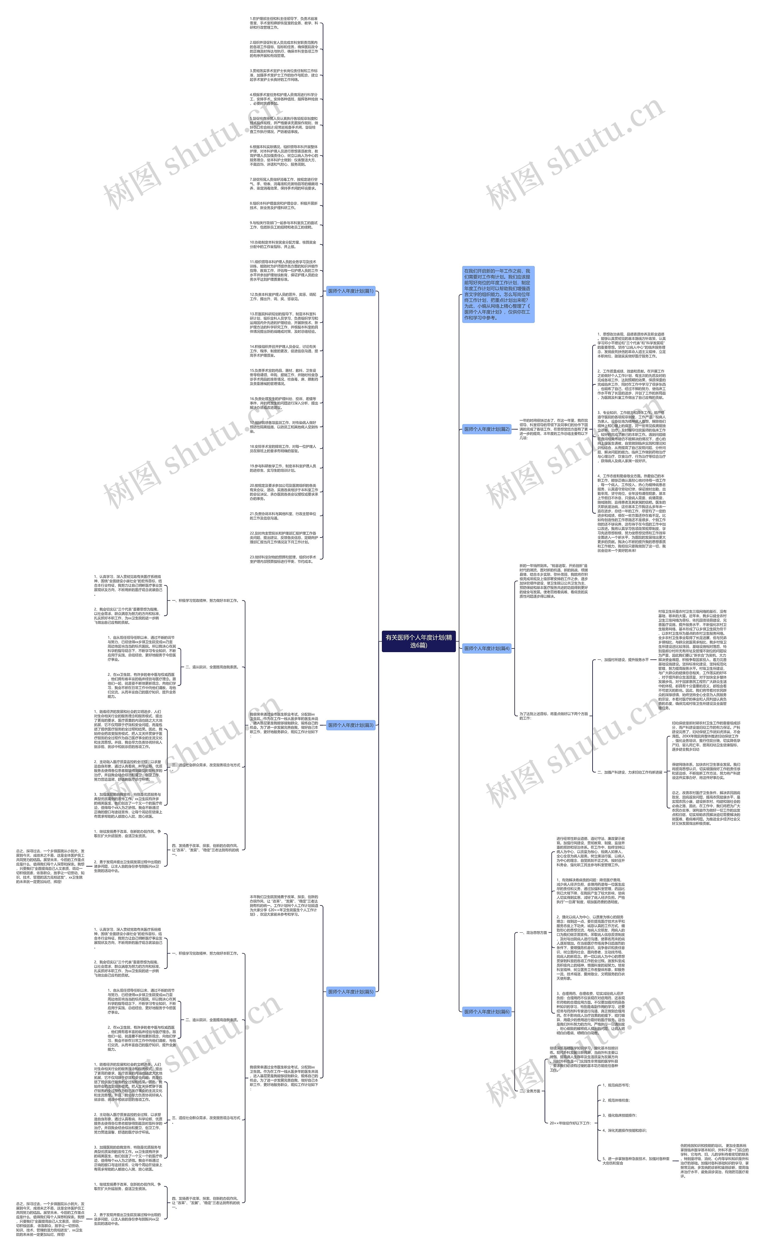 有关医师个人年度计划(精选6篇)