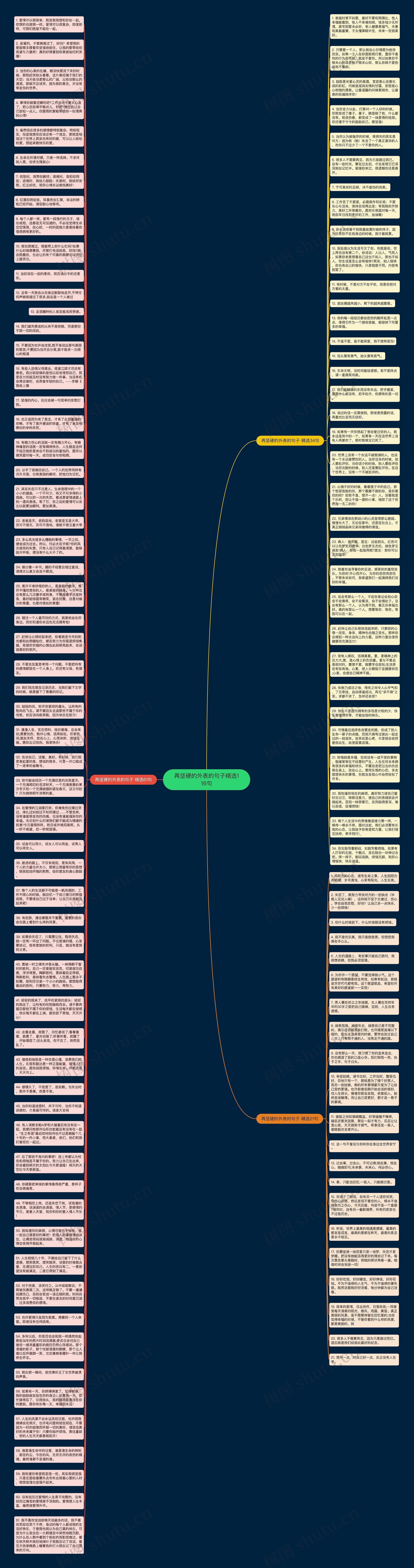 再坚硬的外表的句子精选116句思维导图