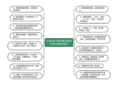 打动女孩子哭的情话(感动女孩子到哭的情话)