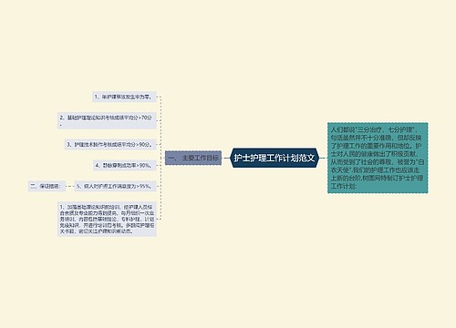 护士护理工作计划范文