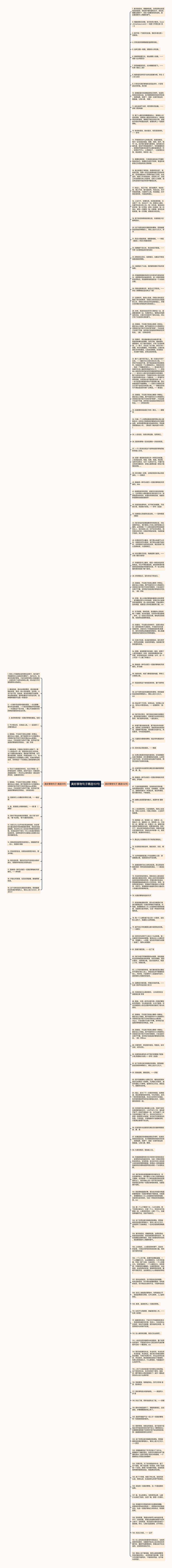 美好事物句子精选151句思维导图