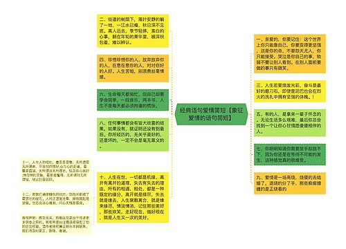 经典语句爱情简短【象征爱情的语句简短】