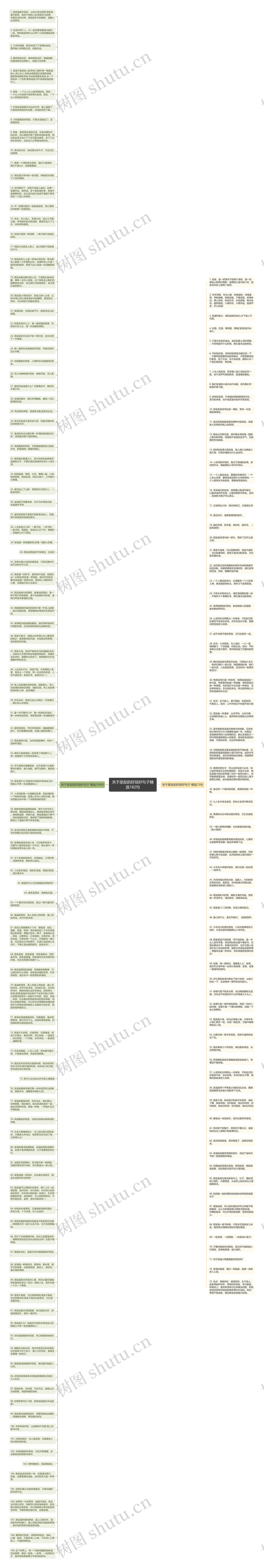 关于朋友的好段好句子精选182句思维导图